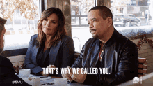 Thats Why We Called You Odafin Tutuola GIF - Thats Why We Called You Odafin Tutuola Olivia Benson GIFs