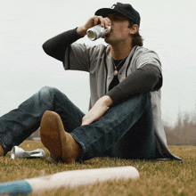 Drinking Grant Gilbert GIF - Drinking Grant Gilbert Take Me Out To The Bar Song GIFs