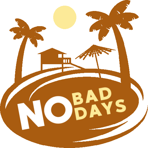 No Bad Days Summer Fun Sticker