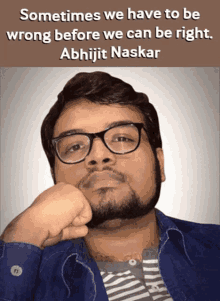 I Am Wrong Abhijit Naskar GIF - I Am Wrong Abhijit Naskar Being Wrong GIFs