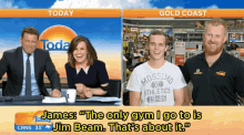 The Today Show The Only Gym I Go To GIF - The Today Show The Only Gym I Go To Jim Beam GIFs
