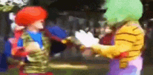 Clowns Beating GIF - Clowns Beating Fight GIFs
