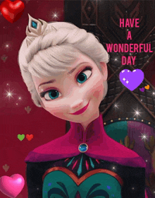 Elsa Frozen GIF - Elsa Frozen Happy Day Quotes GIFs
