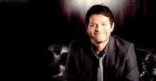 Supernatural Misha GIF - Supernatural Misha Hi GIFs