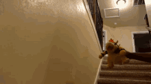 sml bowser coming down the stairs stairs going down stairs