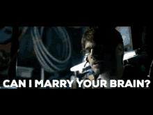Can I Marry Your Brain National Treasure GIF - Can I Marry Your Brain National Treasure Riley GIFs