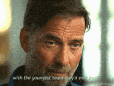 a man with the youngest team they 'd ever had