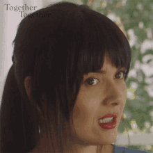 Squint Anna GIF - Squint Anna Together Together GIFs