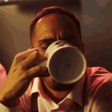 Drinking Coffee Carlos Penavega GIF