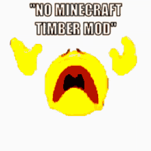 No Minecraft Timber Mod GIF - No Minecraft Timber Mod Minecraft Timber Mod GIFs