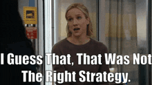 Chicago Med Hannah Asher GIF - Chicago Med Hannah Asher I Guess That That Was Not The Right Strategy GIFs