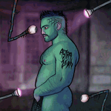 Astrazero Gay Zombie GIF - Astrazero Gay Zombie Gay Goth GIFs