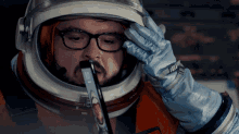 Floating In Space Kc Houseman GIF - Floating In Space Kc Houseman Moonfall GIFs