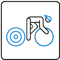 Cycling Track Track Cycling Sticker - Cycling Track Track Cycling Olympics Stickers