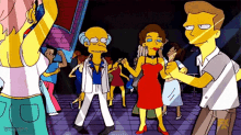 Mr Burns Dance GIF - Mr Burns Dance Disco GIFs