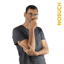 Thinking Nosuch GIF - Thinking Nosuch Michel GIFs