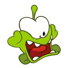 terrified om nom cut the rope horrified oh no terrified om nom cut the rope horrified oh no