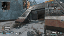 a screenshot of a video game shows a player with the number 28 on his weapon