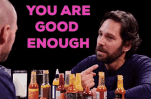 Paul Rudd You Are Good Enough GIF - Paul Rudd You Are Good Enough Pointing GIFs