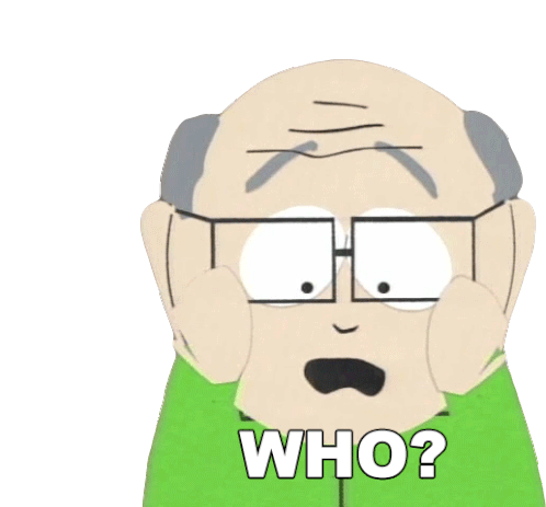 Who Mr Garrison Sticker - Who Mr Garrison South Park Stickers