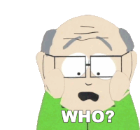 Who Mr Garrison Sticker - Who Mr Garrison South Park Stickers