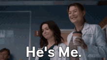 Greys Anatomy Amelia Shepherd GIF - Greys Anatomy Amelia Shepherd Hes Me GIFs