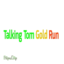 Test Animation GIF - Test Animation Talking Ton Gold Run GIFs