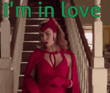 I Am In Love GIF - I Am In Love Scarlet Witch GIFs