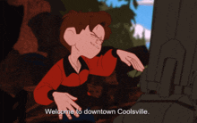 Welcome To Down Town Coolsville Iron Giant GIF - Welcome To Down Town Coolsville Iron Giant Hogarth GIFs