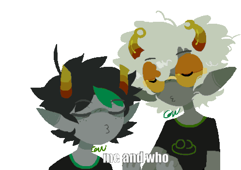 Apple And Onion Homestuck Sticker - Apple And Onion Homestuck Gwebbywebby Stickers