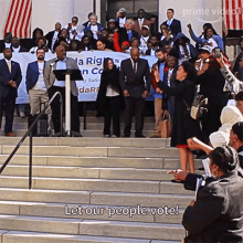 Let Our People Vote All In The Fight For Democracy GIF