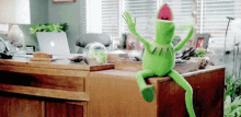 The Muppets Kermit The Frog GIF - The Muppets Kermit The Frog Happy GIFs