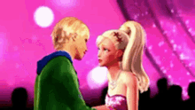 Barbie Kiss GIF - Barbie Kiss Couple GIFs