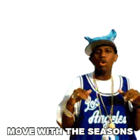 Move With The Seasons Fabolous Sticker - Move With The Seasons Fabolous John David Jackson Stickers