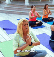 Priorities GIF - Yoga Meditation Mimosa GIFs