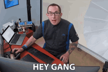 Hey Gang Joe Edelman GIF - Hey Gang Joe Edelman Whats Up GIFs
