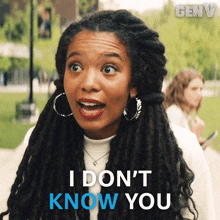 I Don'T Know You Marie Moreau GIF - I Don'T Know You Marie Moreau Gen V GIFs
