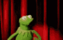 Kermit The Frog Scream GIF - Kermit The Frog Scream Dance GIFs