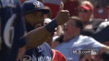 Eric Thames Thumbs Up GIF - Eric Thames Thumbs Up Well Done GIFs