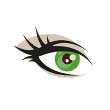 oeil yeux eyes green tigdesign