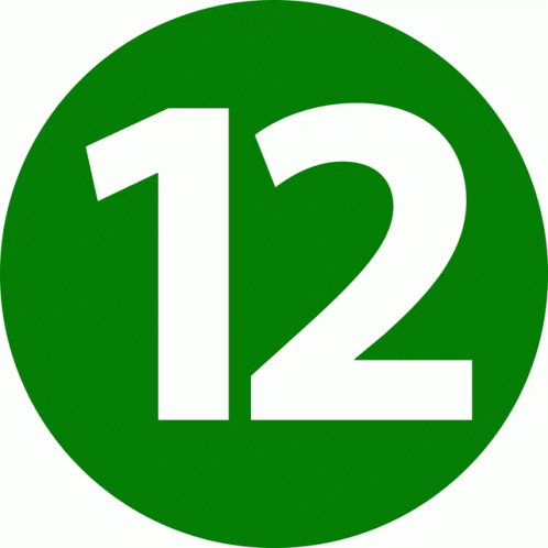 Number 12 Sticker - Number 12 Twelve - Discover & Share GIFs