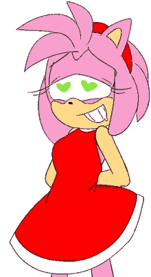 Heart Beating Fast Amy Rose GIF - Heart Beating Fast Amy Rose Sonic The Hedgehog GIFs