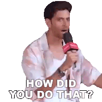 How Did You Do That Hrithik Roshan Sticker - How Did You Do That Hrithik Roshan Pinkvilla Stickers