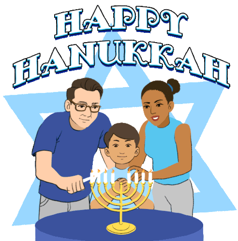 Chanukkah Happy Hanukkah Sticker - Chanukkah Hanukkah Happy Hanukkah Stickers