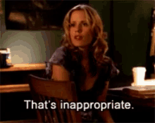Buffy The Vampire Slayer Inappropriate GIF - Buffy The Vampire Slayer Inappropriate Thats Inappropriate GIFs