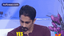 Yes.Gif GIF - Yes Siddharth Serious Look GIFs