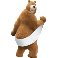 Charmin Charmin Bear Sticker - Charmin Charmin Bear Ass Wipe Stickers