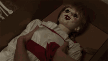 Smiling Annabelle GIF - Smiling Annabelle Doll GIFs