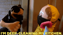 Sml Marvin GIF - Sml Marvin Im Deep Cleaning My Kitchen GIFs