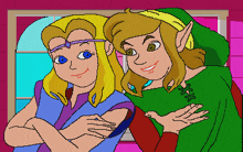 Zelda Link GIF - Zelda Link Faces Of Evil GIFs